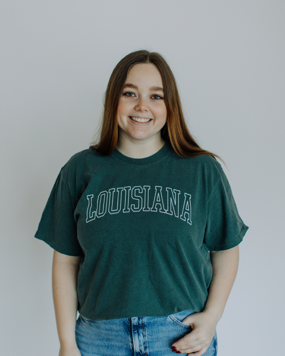 Louisiana Girl Home State Long Sleeve T-Shirt