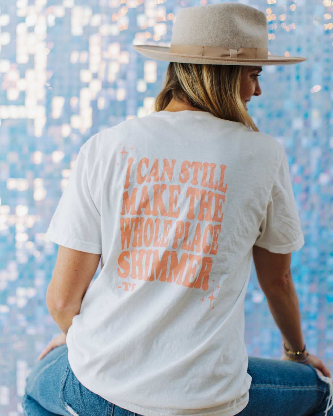 Shimmer Pocket Tee