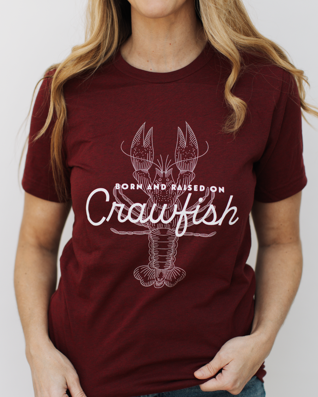 Born and Raised | Crawfish T-Shirt