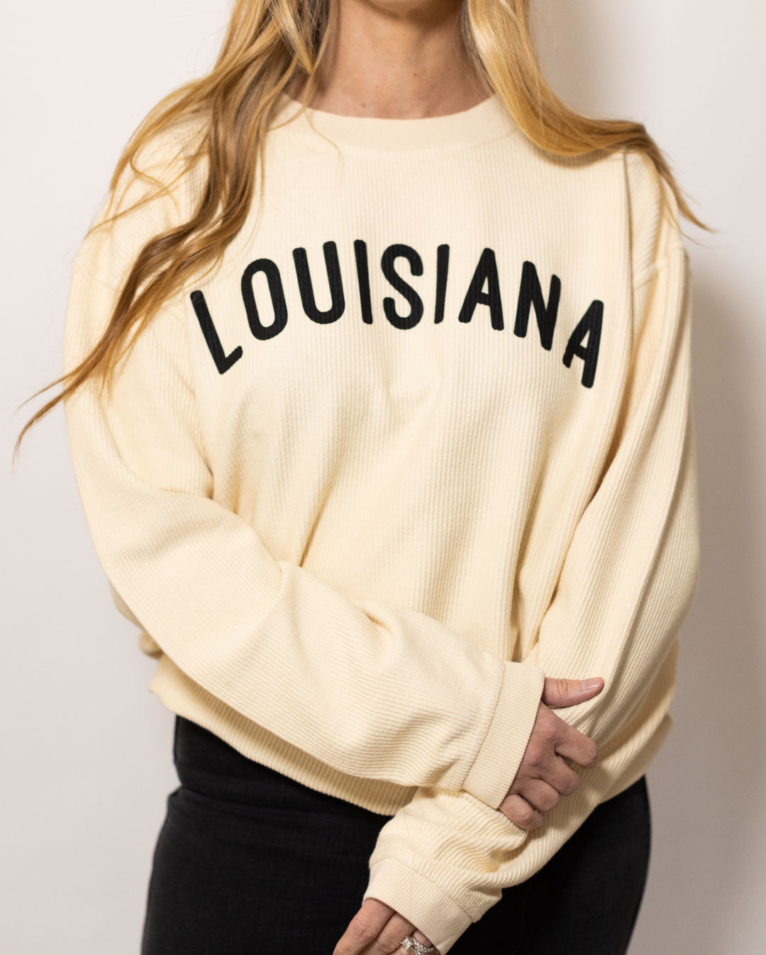 Louisiana Hometown Corded Sweatshirt