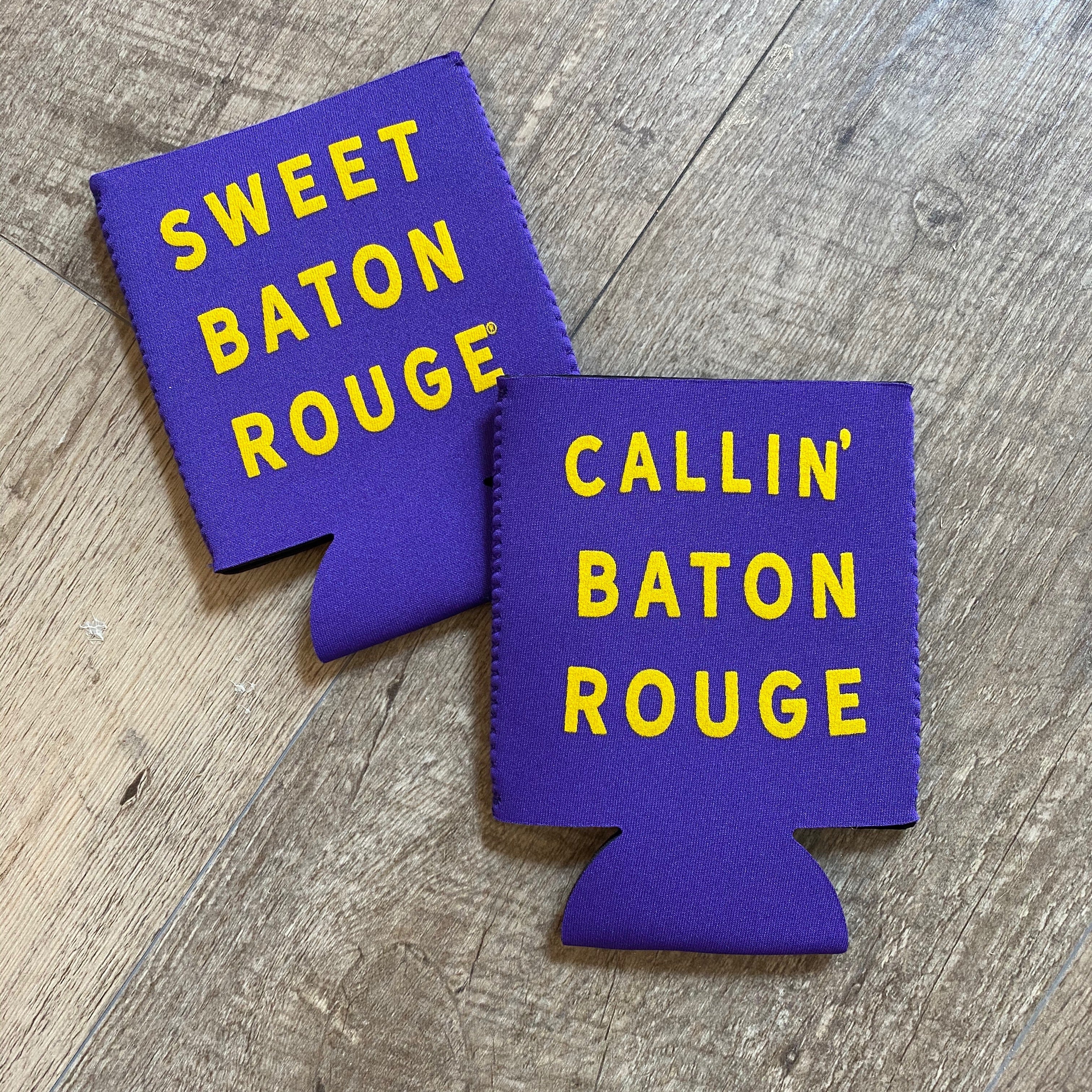 My Sweet Baton Rouge Collapsible Neoprene Can Cooler