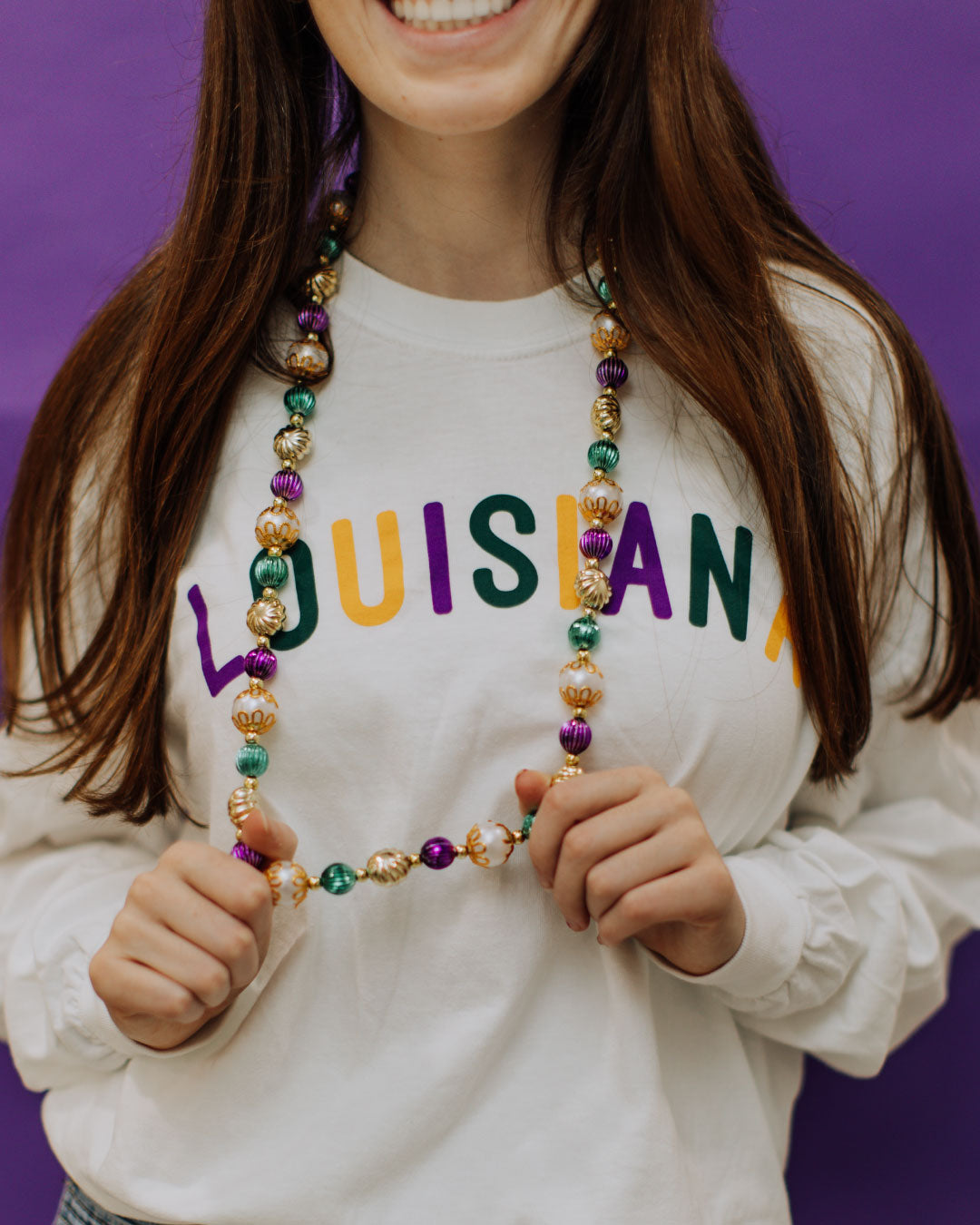 Louisiana Hometown Long Sleeve  | Mardi Gras Shirts