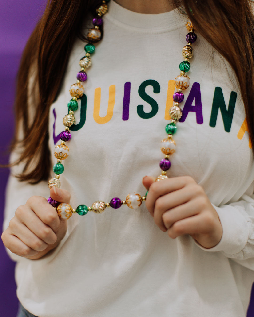 Louisiana Hometown Long Sleeve  | Mardi Gras Shirts