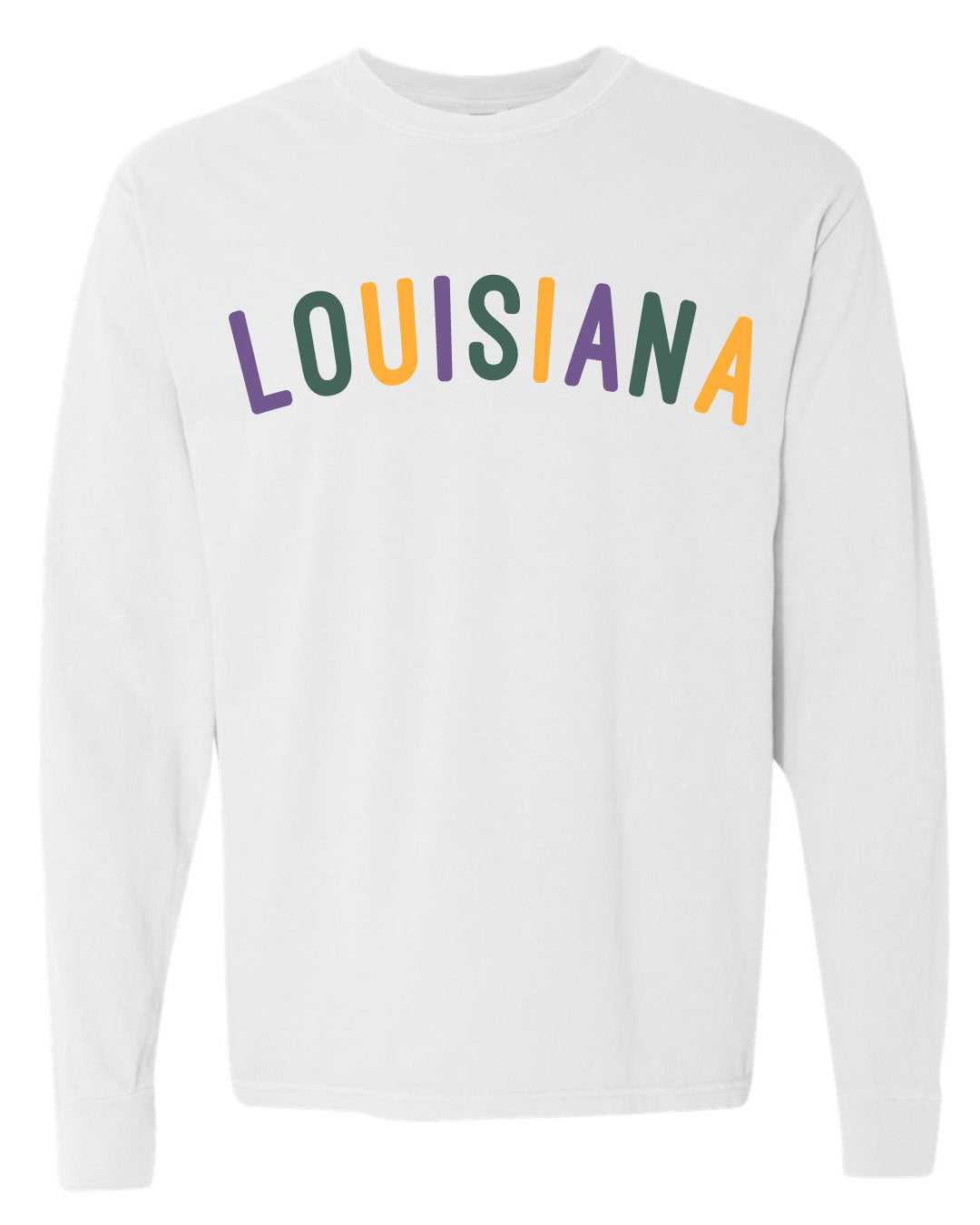 Louisiana Hometown Long Sleeve  | Mardi Gras Shirts