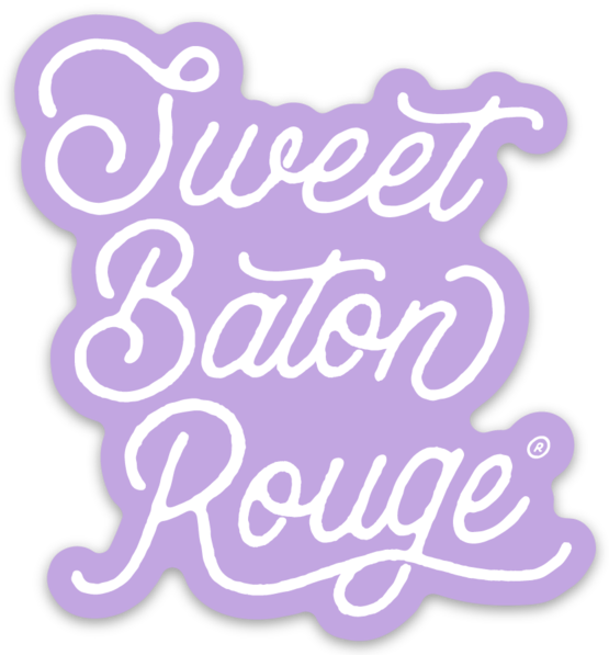 Unique Louisiana Gifts, Louisiana Sticker, Baton Rouge, New Orleans, Lafayette, Sweet Baton Rouge, Stickers, Baton Rouge Pride Sticker Near me, Louisiana themed sticker, Louisiana themed sticker near me 