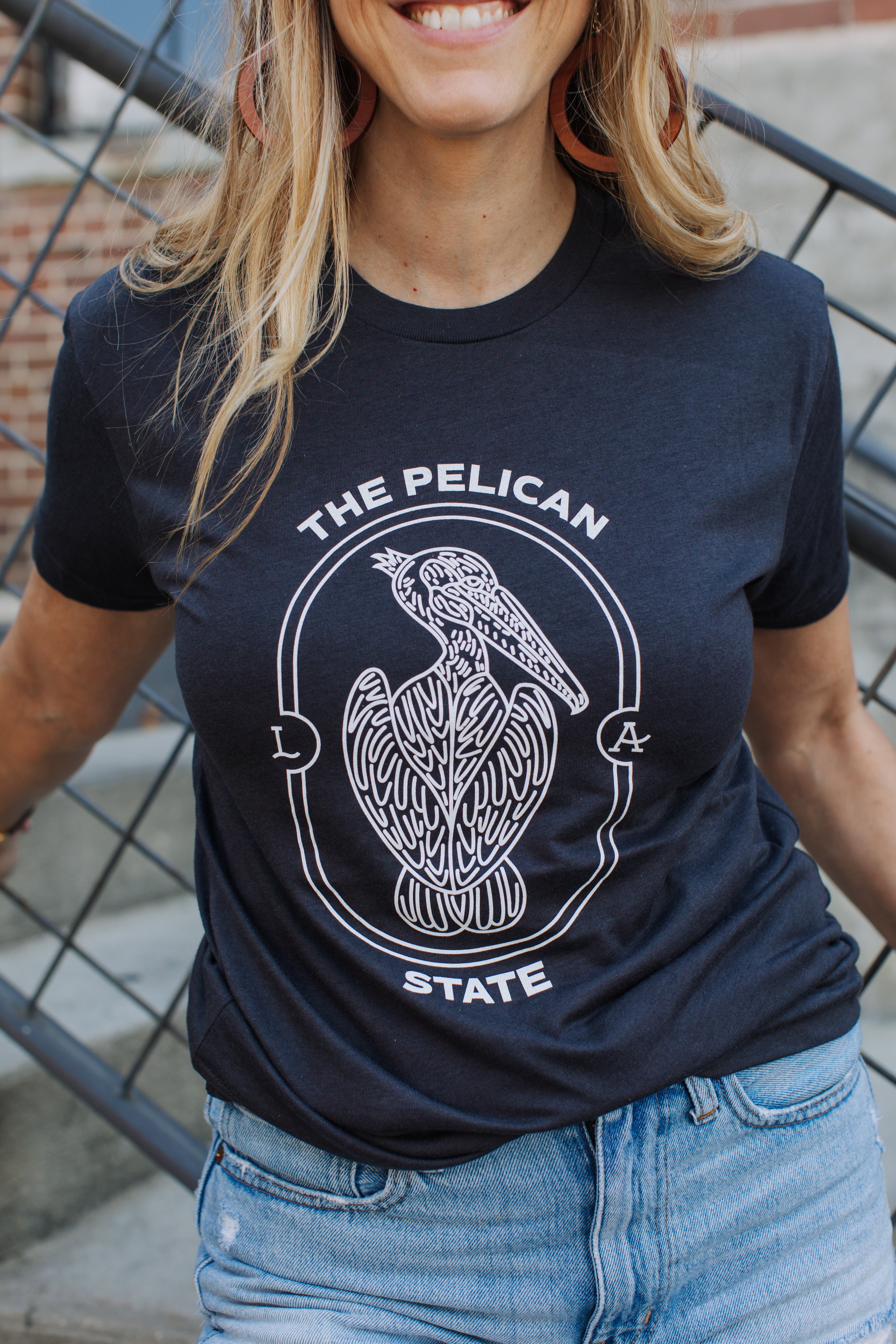 The Pelican State Line Art