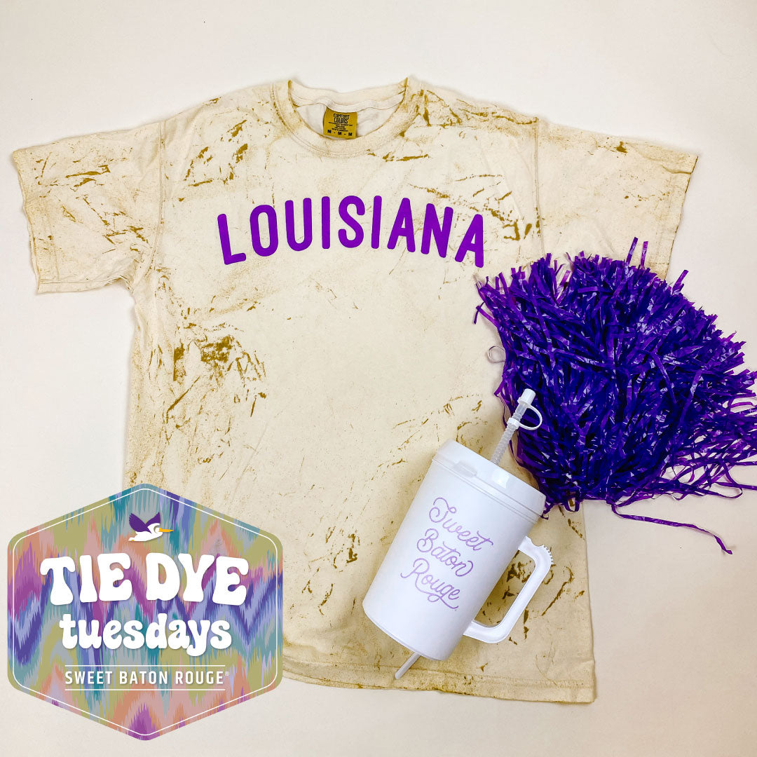 Louisiana Hometown Tie Dye